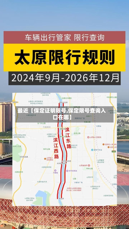 最近【保定证明限号,保定限号查询入口在哪】