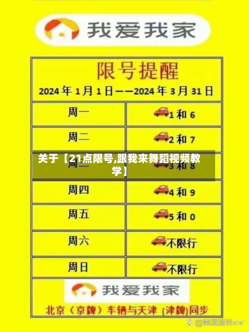 关于【21点限号,跟我来舞蹈视频教学】
