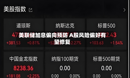 美联储加息偏向预防 A股风险偏好有望修复