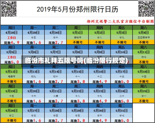 临汾市礼拜五限号吗(临汾限行规定)-第3张图片