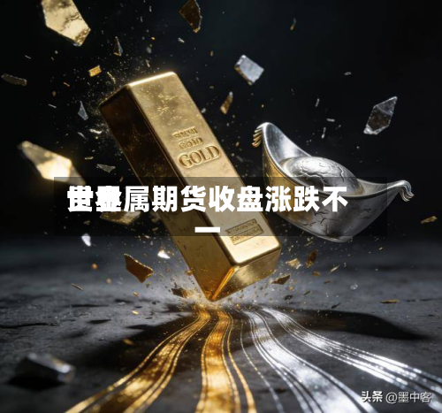 世界
贵金属期货收盘涨跌不一-第2张图片