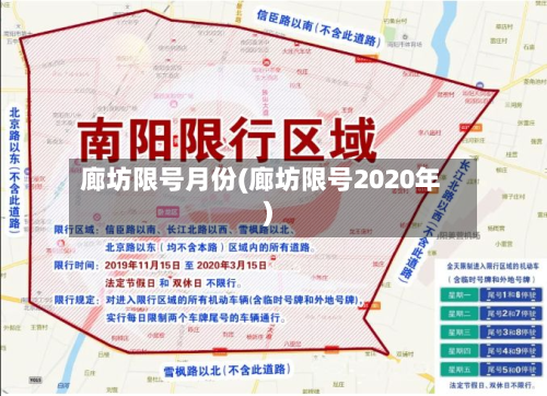 廊坊限号月份(廊坊限号2020年)