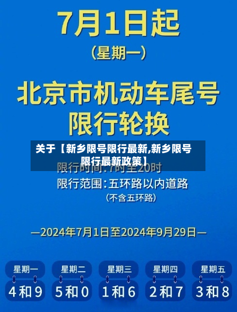 关于【新乡限号限行最新,新乡限号限行最新政策】