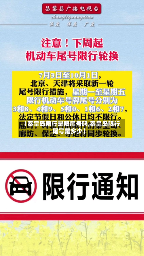 【秦皇岛限行是限尾号吗,秦皇岛限行尾号是多少】