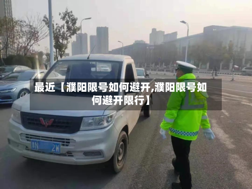 最近【濮阳限号如何避开,濮阳限号如何避开限行】-第3张图片