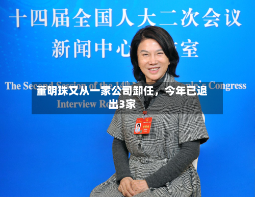 董明珠又从一家公司卸任	，今年已退出3家-第3张图片