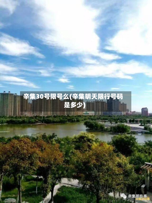 辛集30号限号么(辛集明天限行号码是多少)-第3张图片