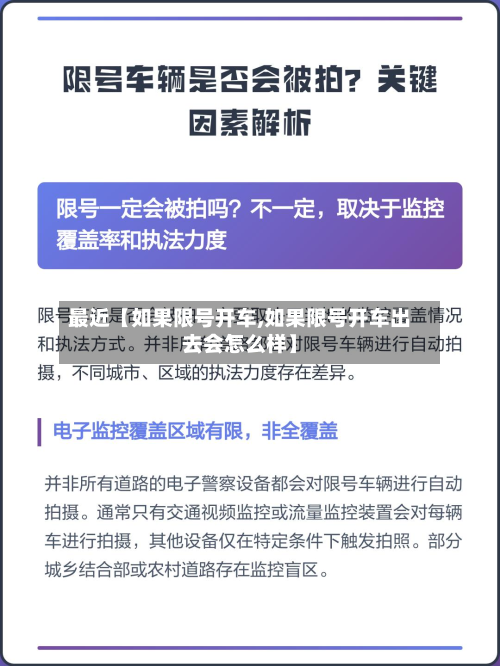 最近【如果限号开车,如果限号开车出去会怎么样】