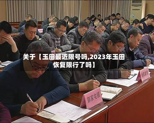 关于【玉田最近限号吗,2023年玉田恢复限行了吗】-第2张图片