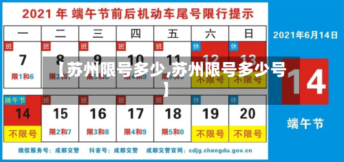 【苏州限号多少,苏州限号多少号】