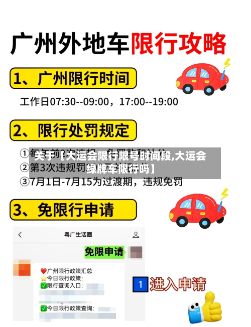 关于【大运会限行限号时间段,大运会绿牌车限行吗】