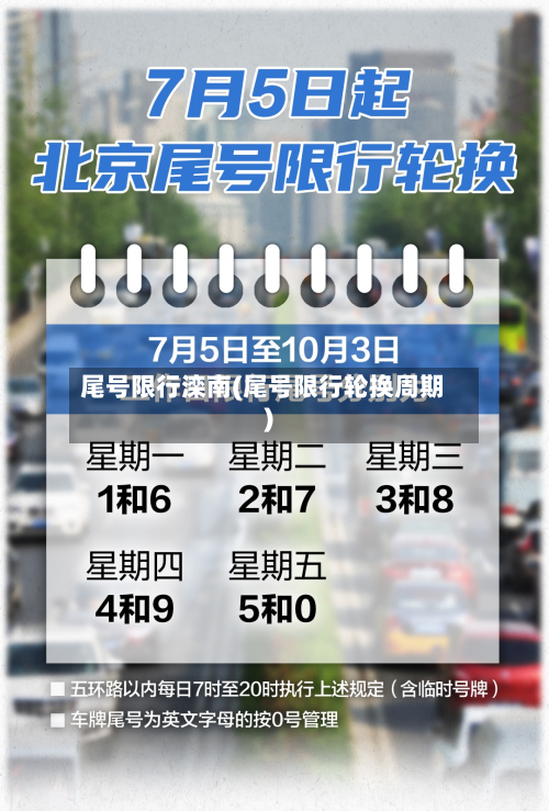 尾号限行滦南(尾号限行轮换周期)