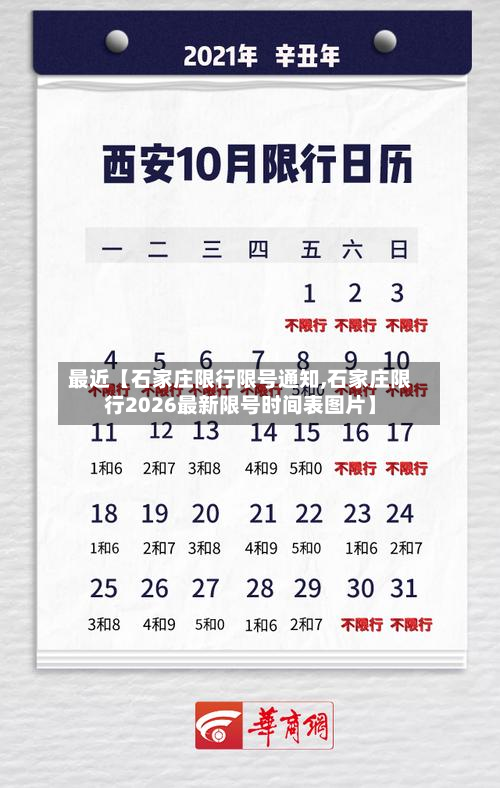 最近【石家庄限行限号通知,石家庄限行2026最新限号时间表图片】