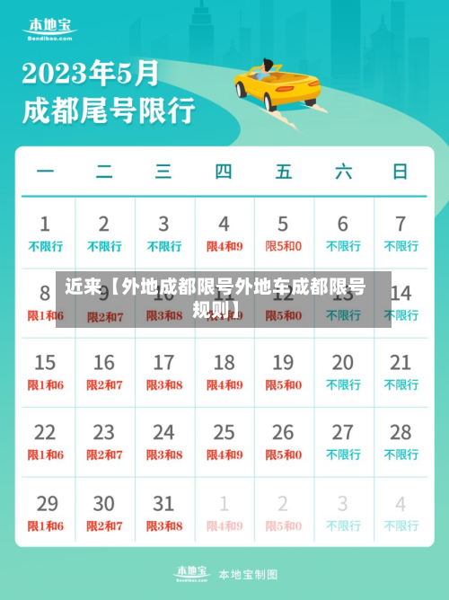 近来【外地成都限号外地车成都限号规则】