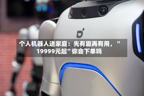 个人机器人进家庭:先有趣再有用,“19999元起”你会下单吗