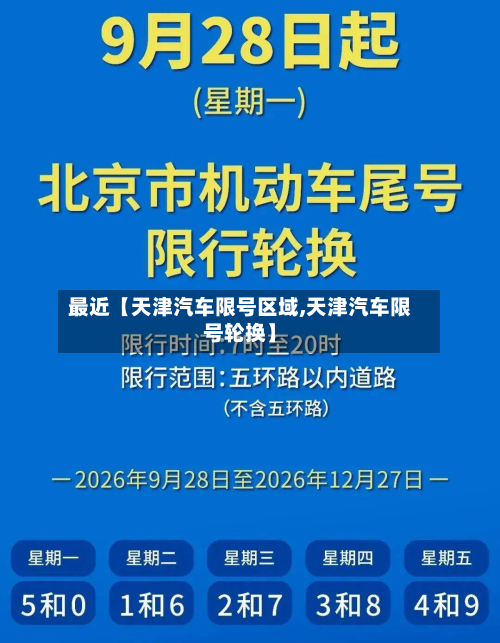 最近【天津汽车限号区域,天津汽车限号轮换】-第3张图片