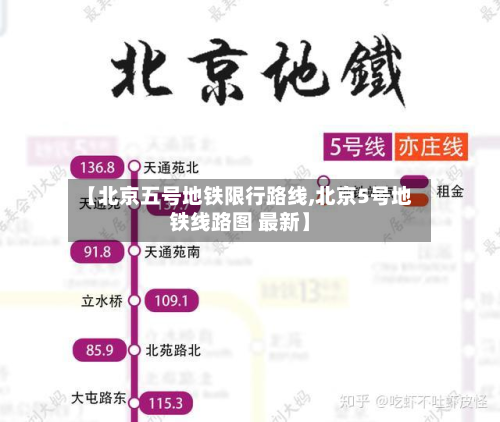 【北京五号地铁限行路线,北京5号地铁线路图 最新】-第3张图片
